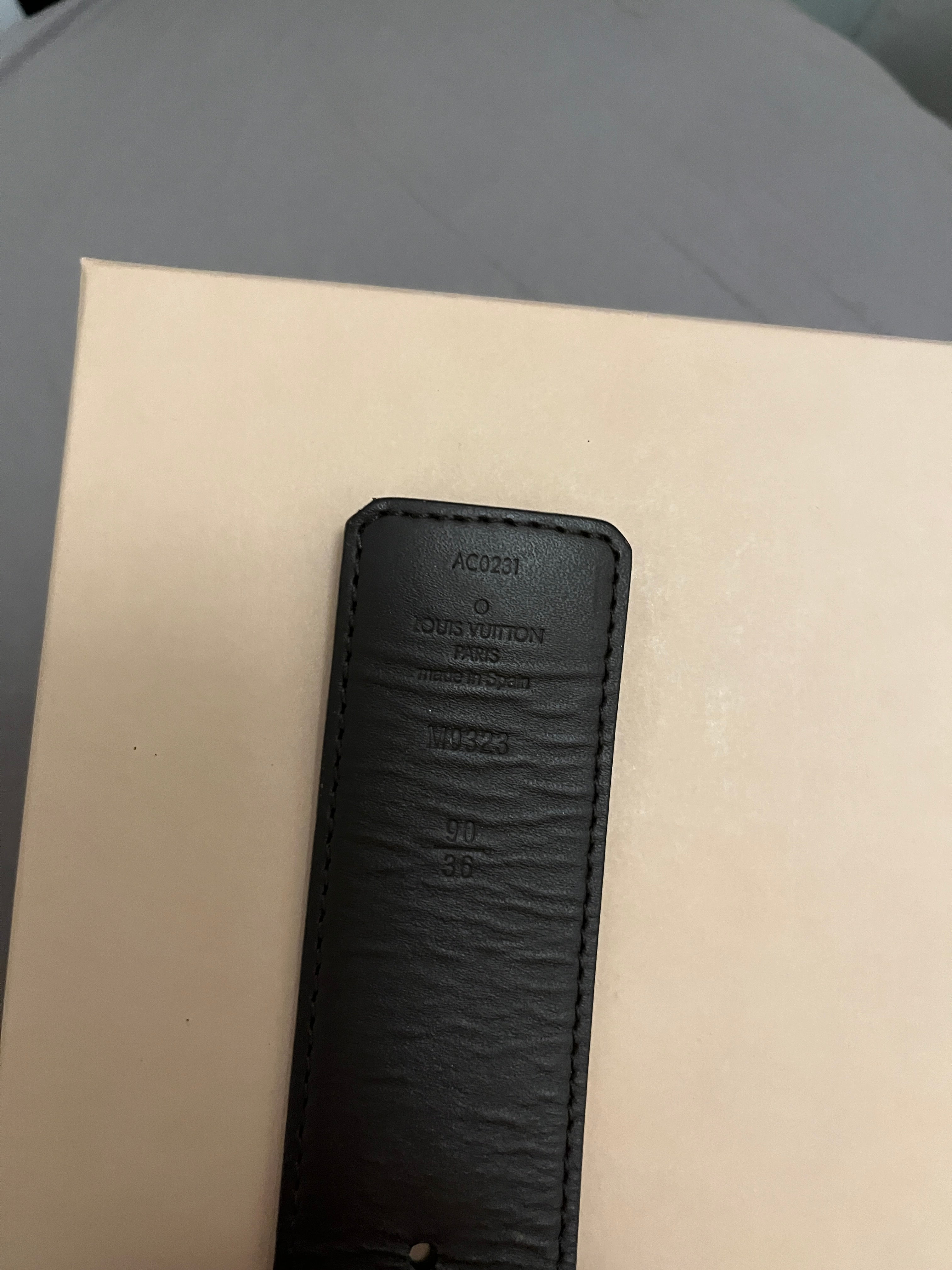 Louis Vuitton Reversible Belt